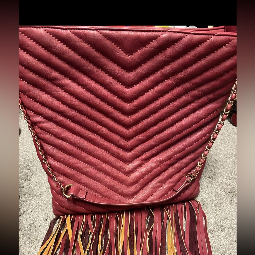 Burgundy Purse
